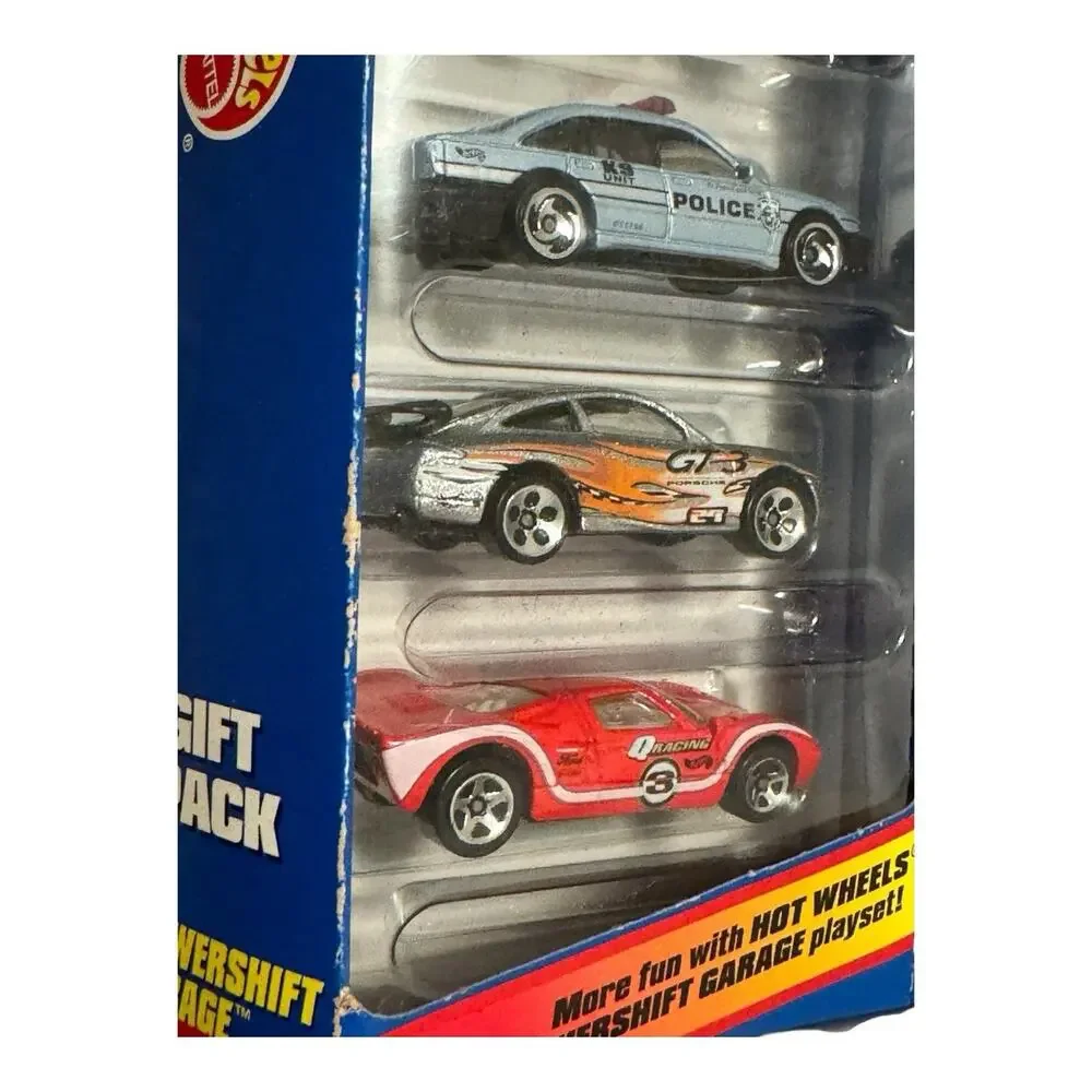 Hot Wheels 2000 Powershift Garage 5 Car Gift Pack #25368
